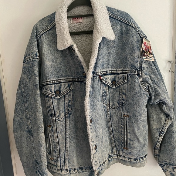 Vintage Levi's Sherpa Jacket Made in USA